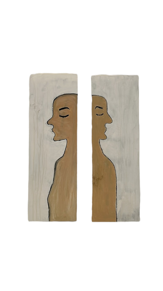 UN HOMME UNE FEMME -Diptych